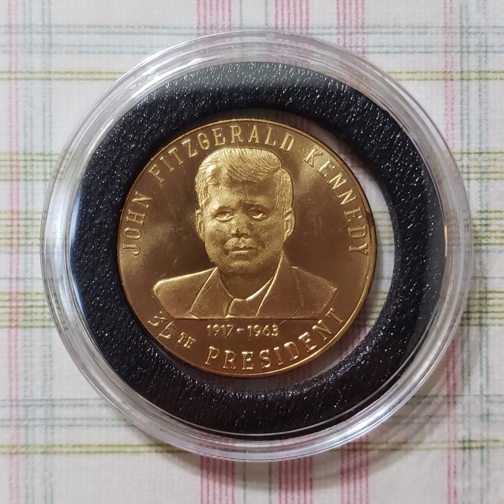 JFK John F. Kennedy Token, Coin, Medal, Ask Not